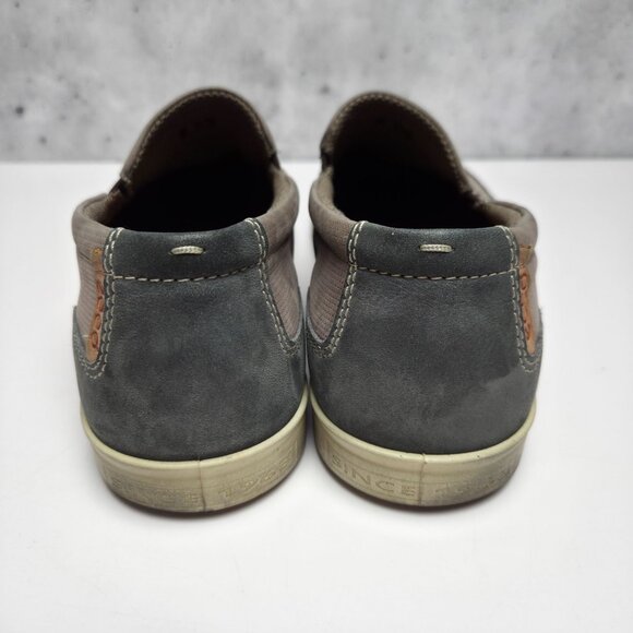 Ecco Collin 2.0 Moonless Slip-On Shoes Mens Size 42 Leather *Worn - Picture 7 of 10